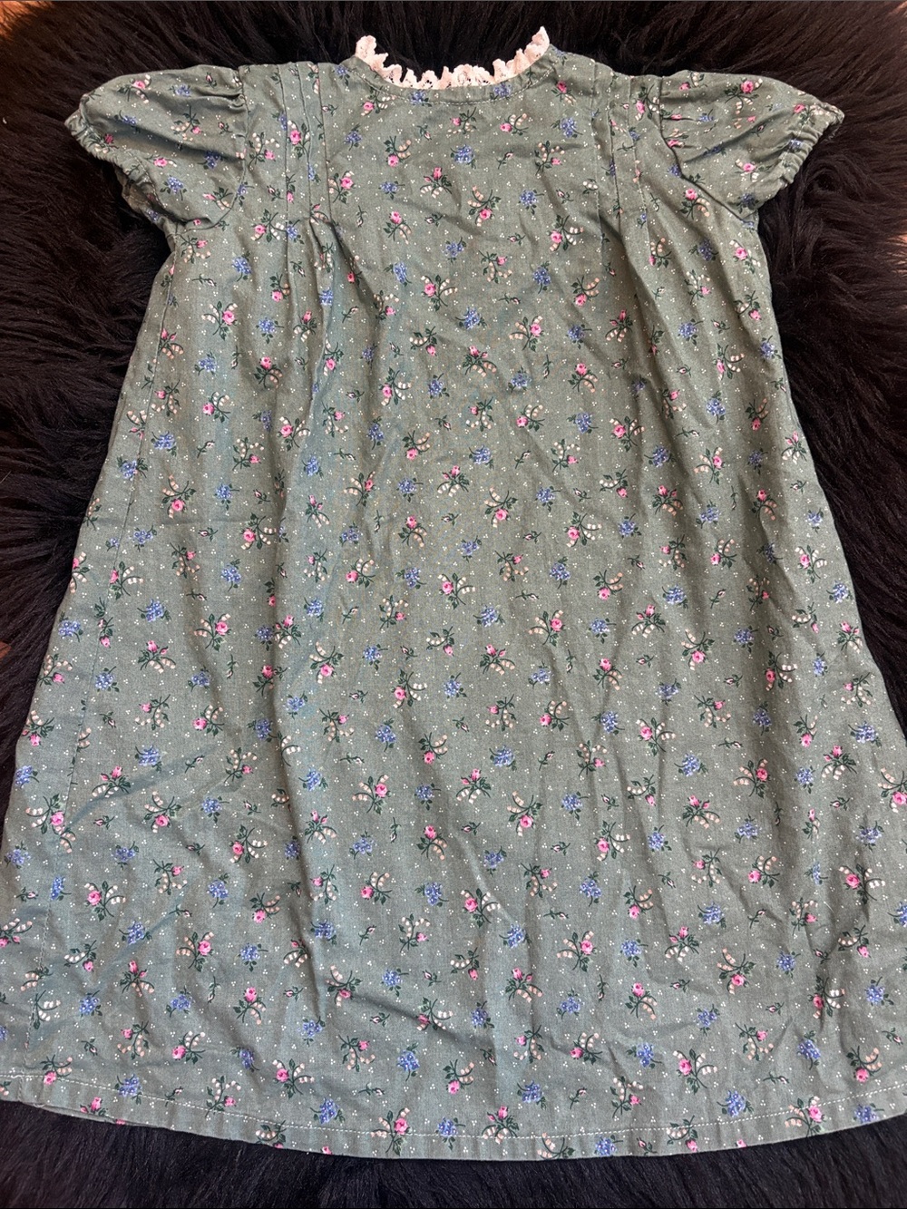 Vintage handmade floral dress